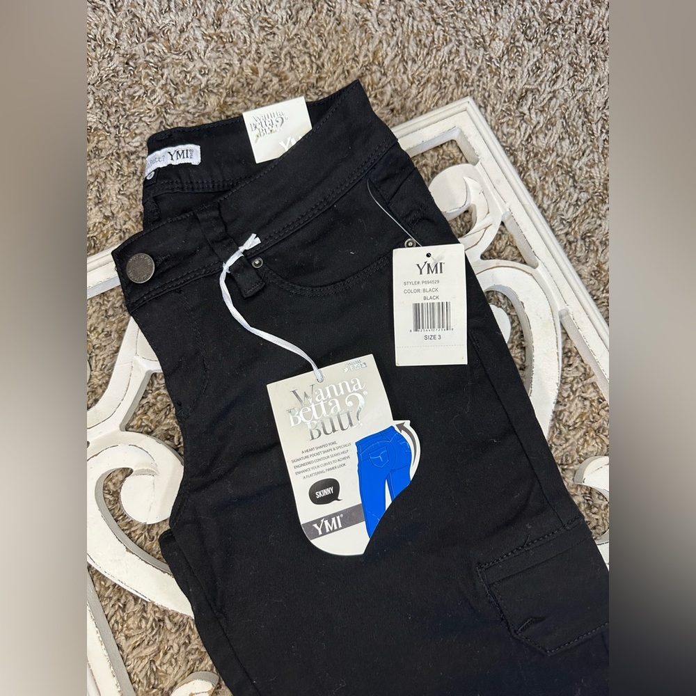 Ymi wannabettabutt denim skinny jeans with side pockets! BRAND NEW WITH TAGS! - Picture 15 of 15
